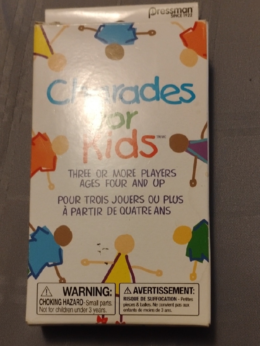 Dressman Charades for Kids Card Game - Multicolor